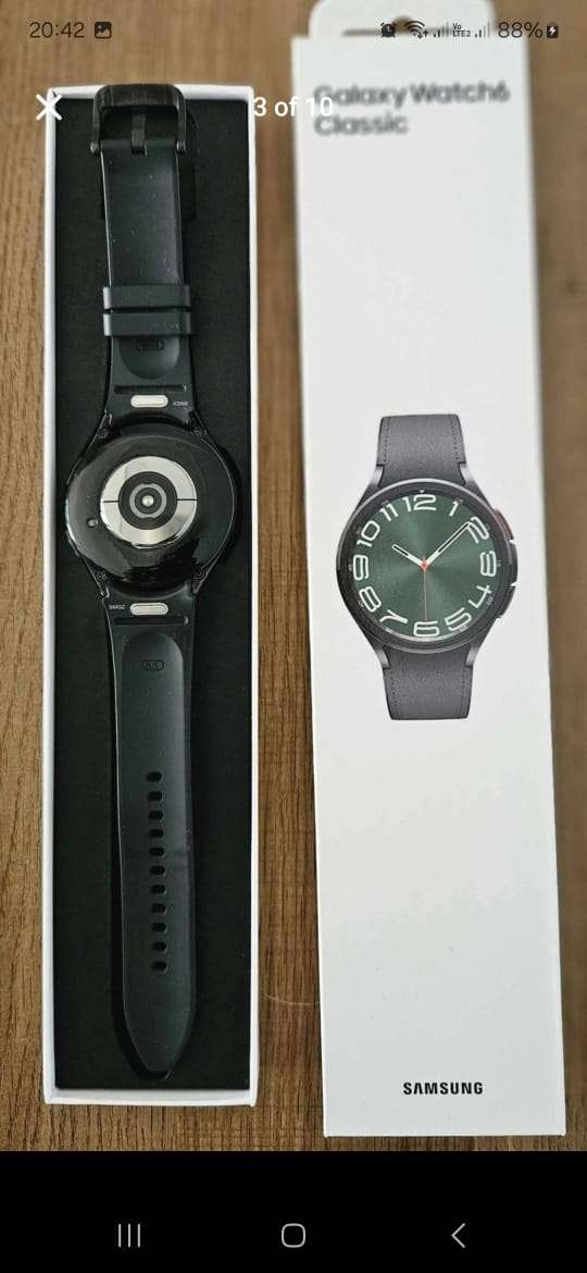 Samsung Galaxy Watch 6 Classic 47mm LTE in Black