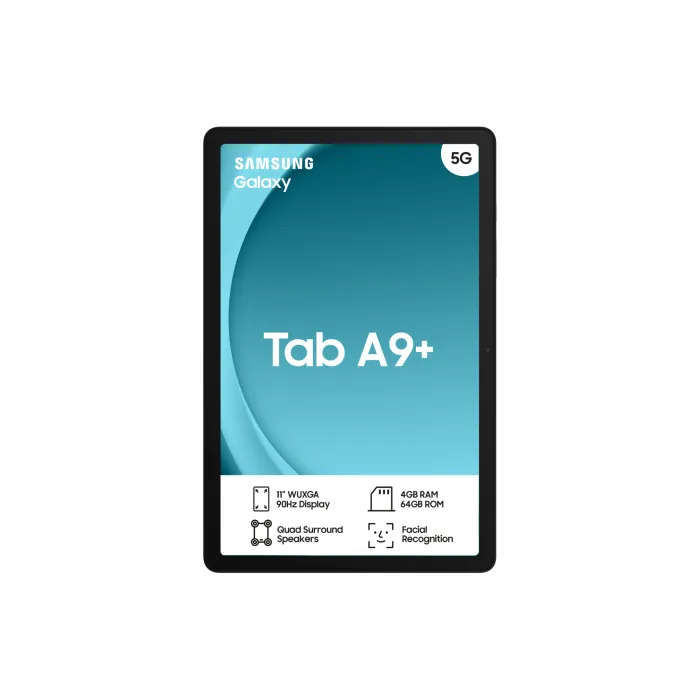 Samsung Galaxy Tab A9 Plus | 64GB | Wi-Fi + 5G | Graphite | R30 Delivery