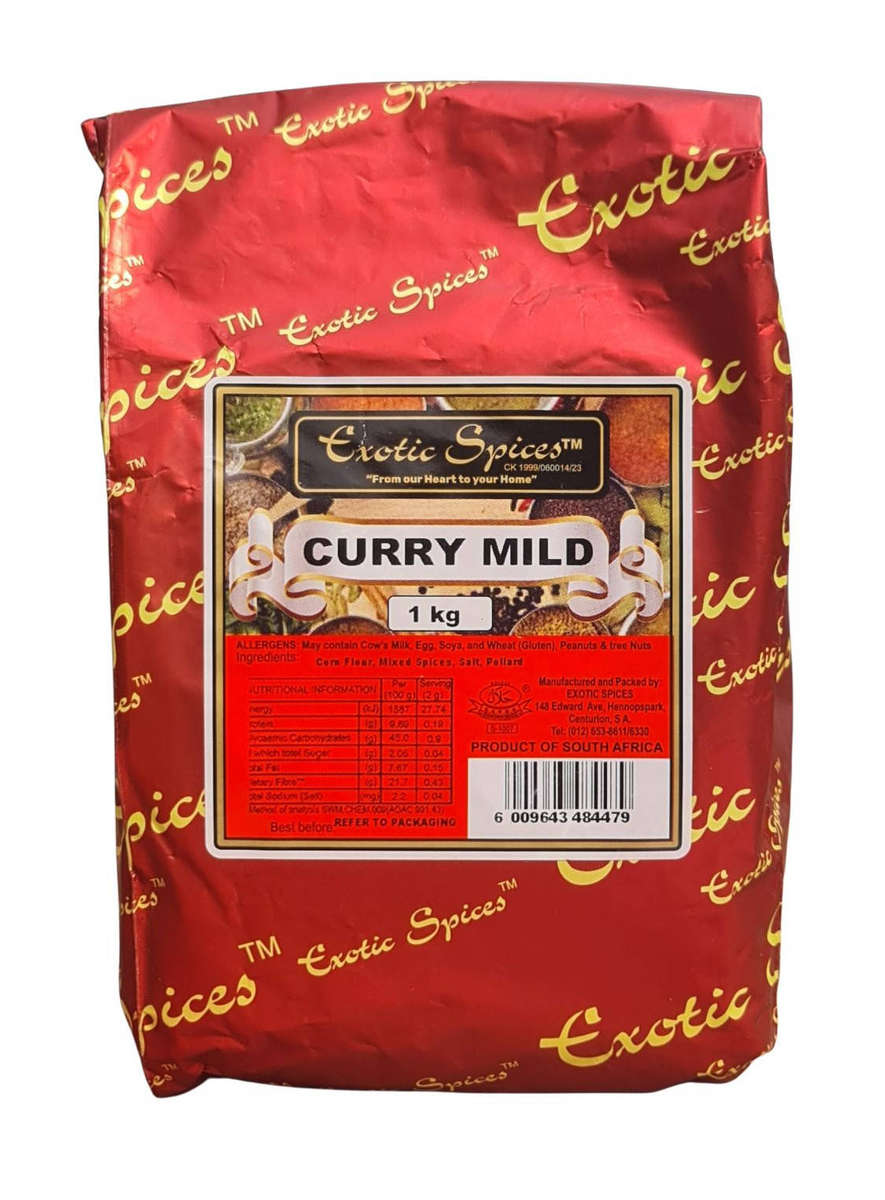 Exotic Spices Curry Mild 1kg