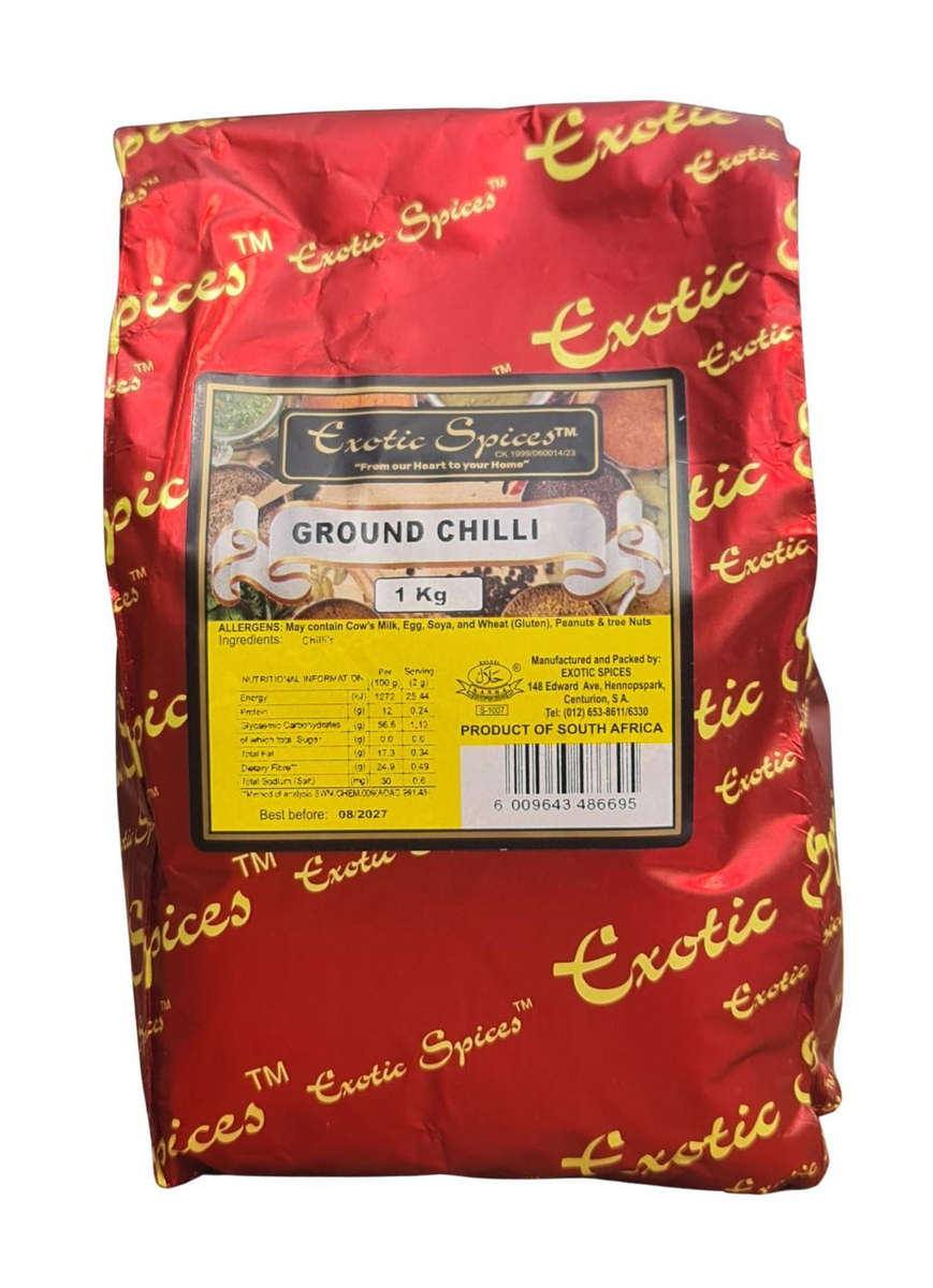 Exotic Spices Ground Chilli 1kg