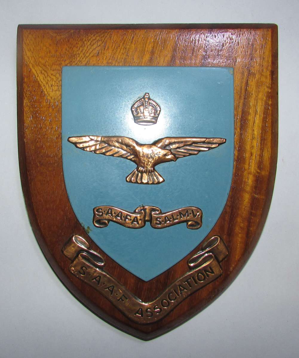 SADF - SAAF World War Two Era Plaque