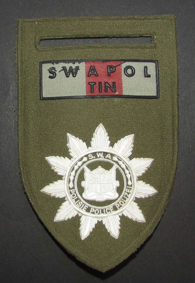 SWAPOL/Koevoet Tupper Shoulder Flash ( Rare )