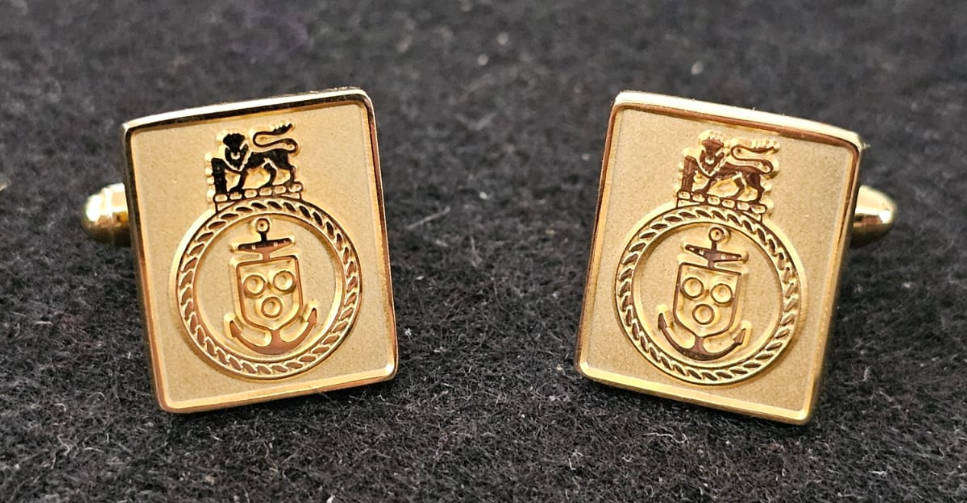 SADF - Navy Cuff Links