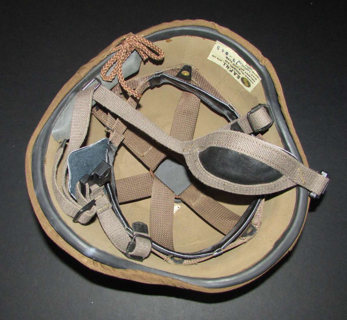 SADF - M87 Kevlar Helmet with Cover - Mint and Unworn