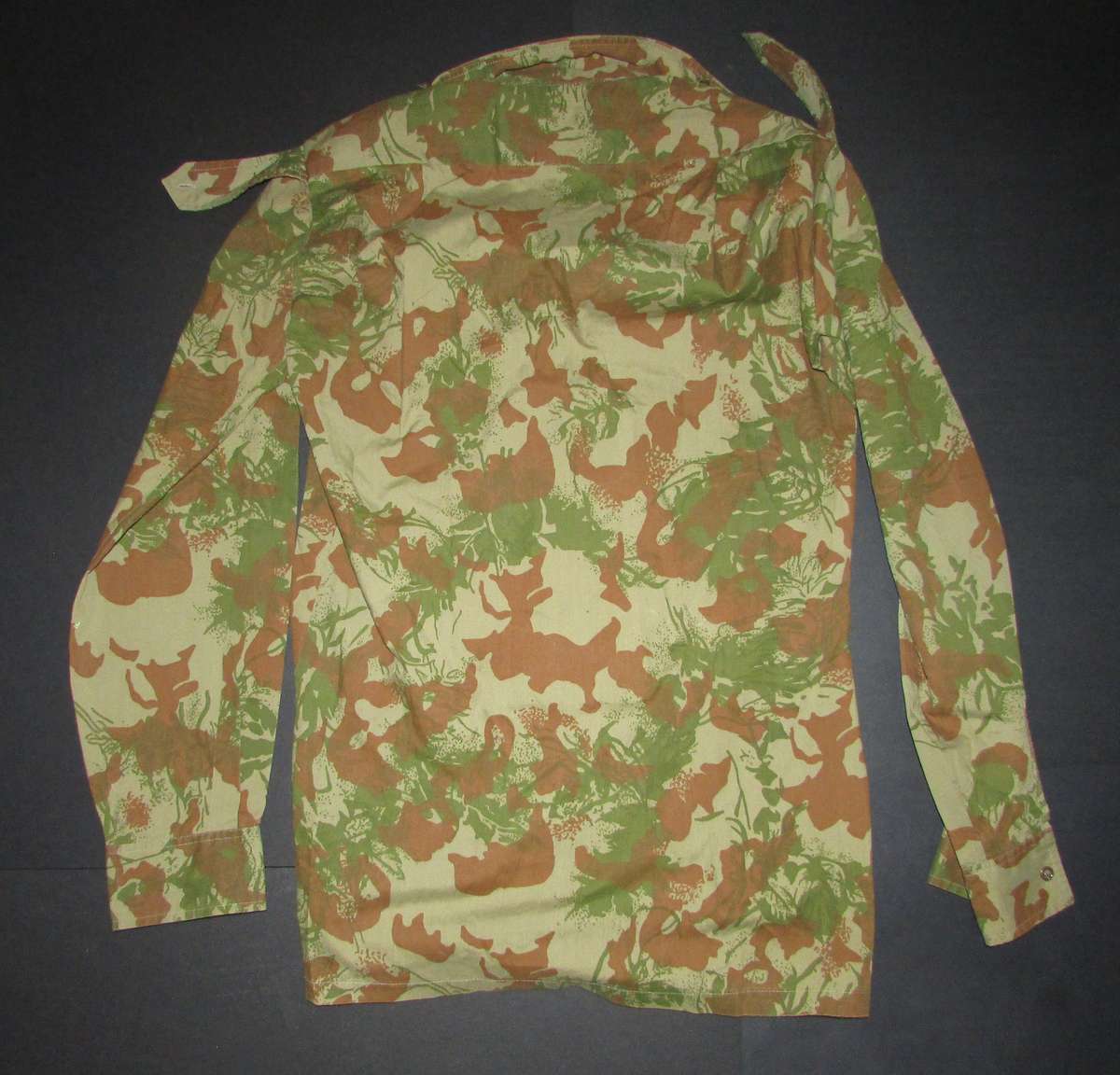 SAP Period Camo Long Sleeve Button Shirt - Small and Near Mint
