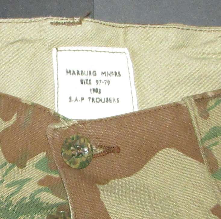 SAP Period Camo Trousers - Big Size and Near Mint