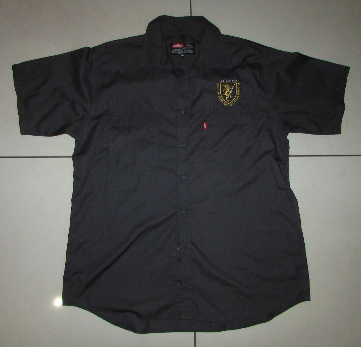Quality Maleoskop SAP Tin Instructor Button Shirt - Size XXL ( After - Market )