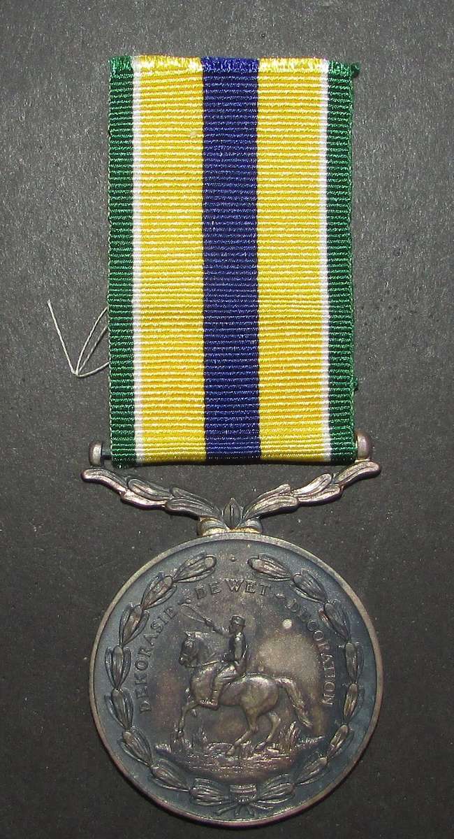 SADF - Full Size De Wet Decoration - Sterling Silver