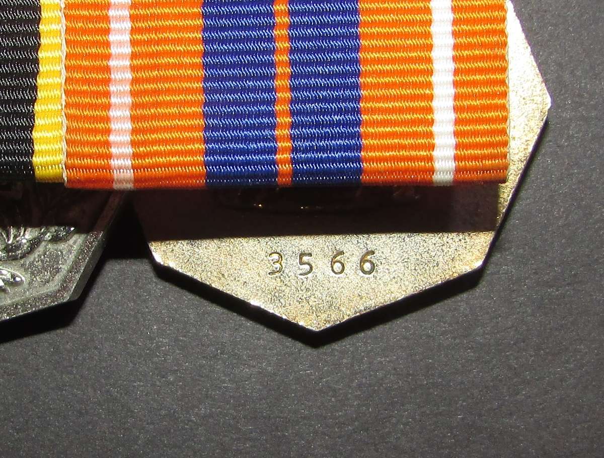 SADF - Court Mounted 20 Year Service Set ( Pro Patria Number 3566 )