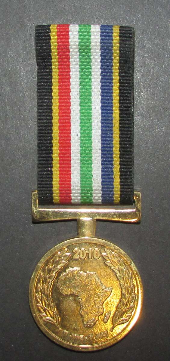 South African Police Soccer World Cup Full Size Medal
