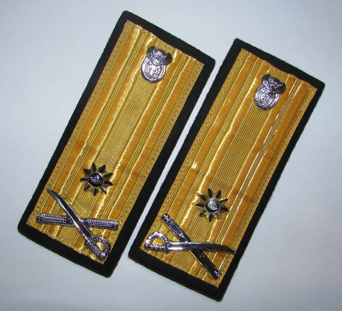 SANDF - Navy Rear Admiral ( Junior Grade )Shoulder Rank Pair