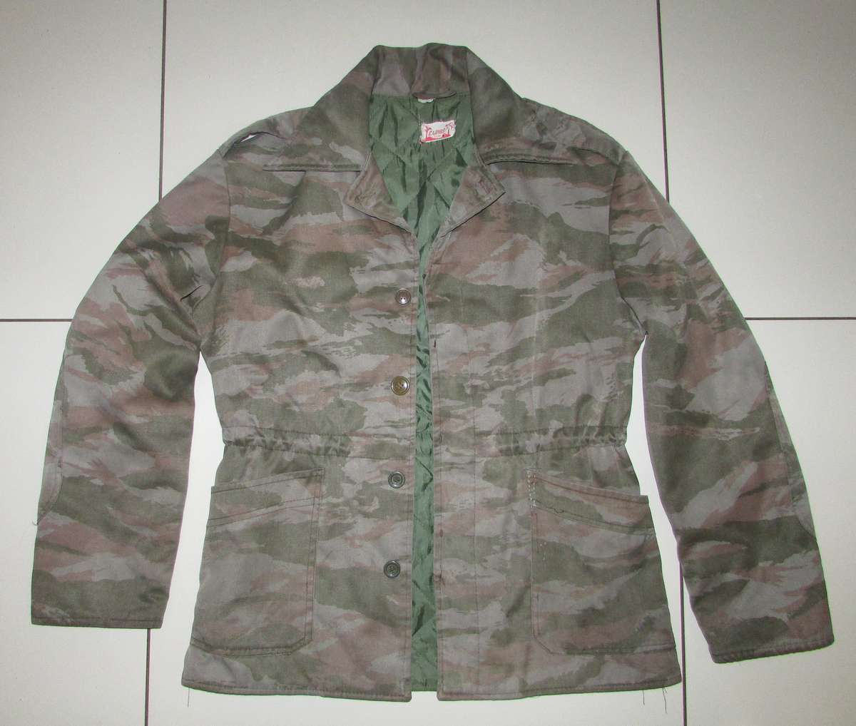 Original Border War Pick-Up - Padded Fapla Jacket ( Medium/Large ) - Top Condition
