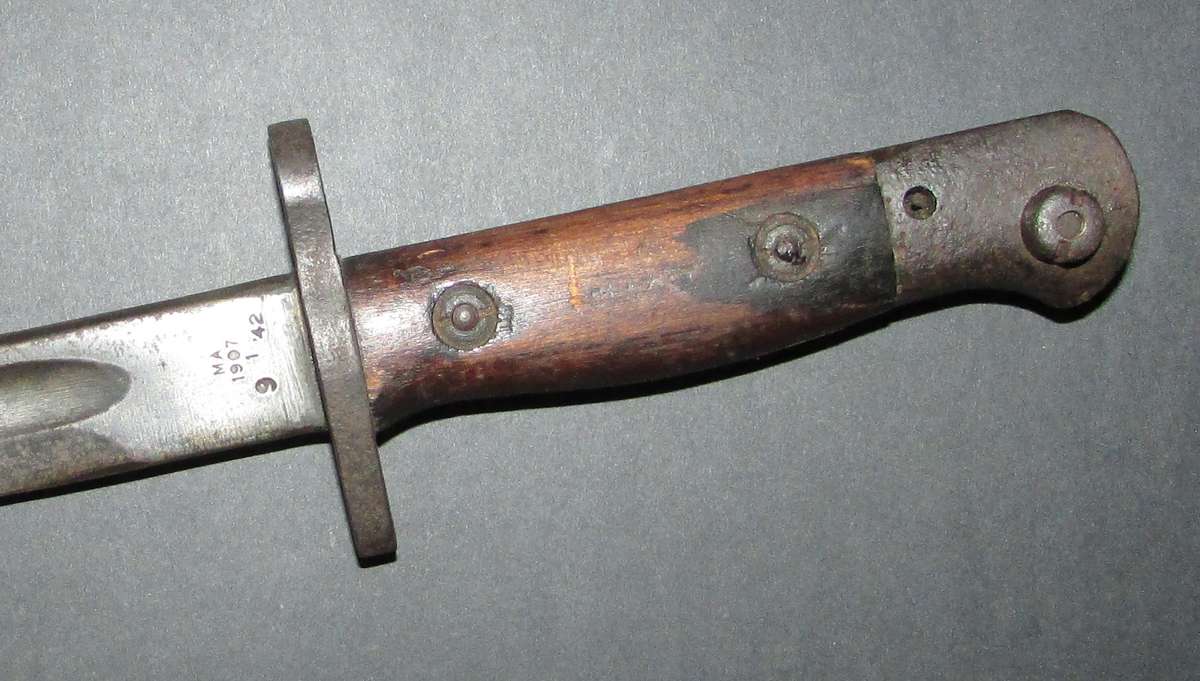 Complete British Pattern 1907  Bayonet with No Scabbard