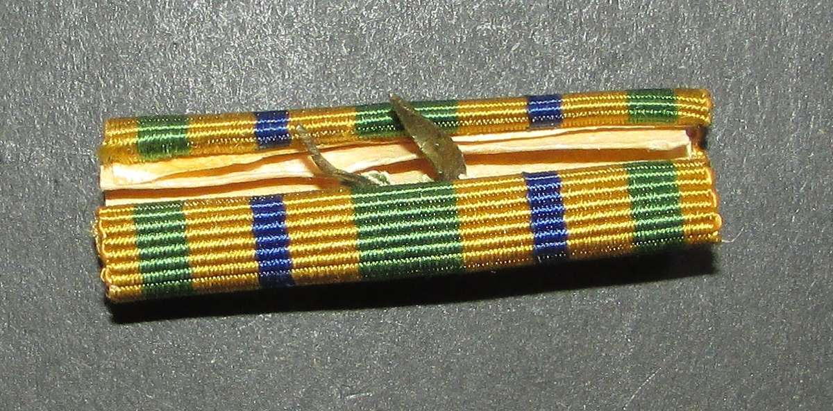SAP - Full Size Faitfull Service Medal Bar with Ribbon Device