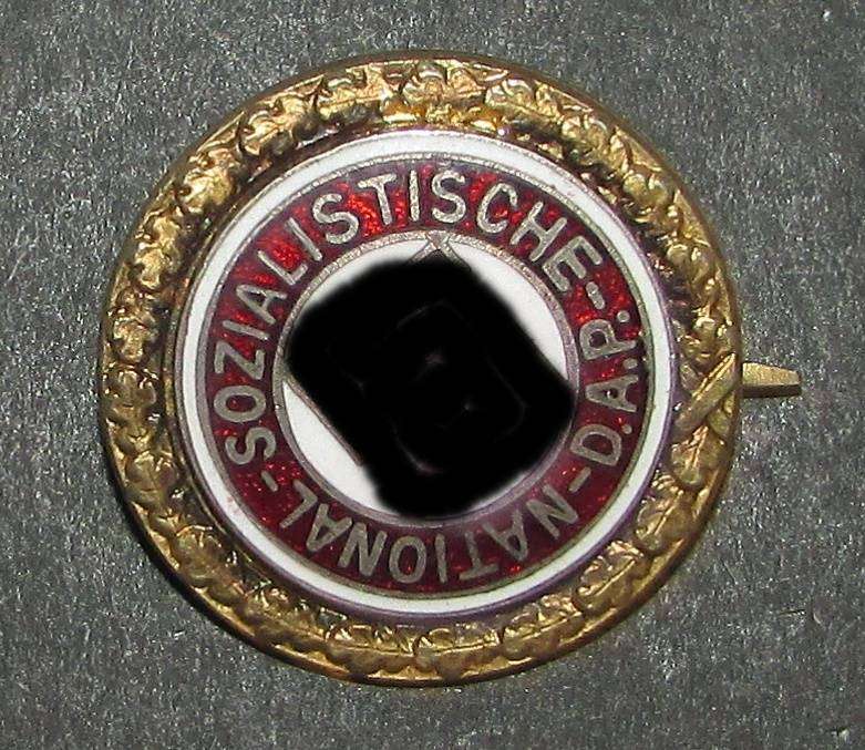Sherman Golden Party Badge (Goldenes Parteiabzeichen)