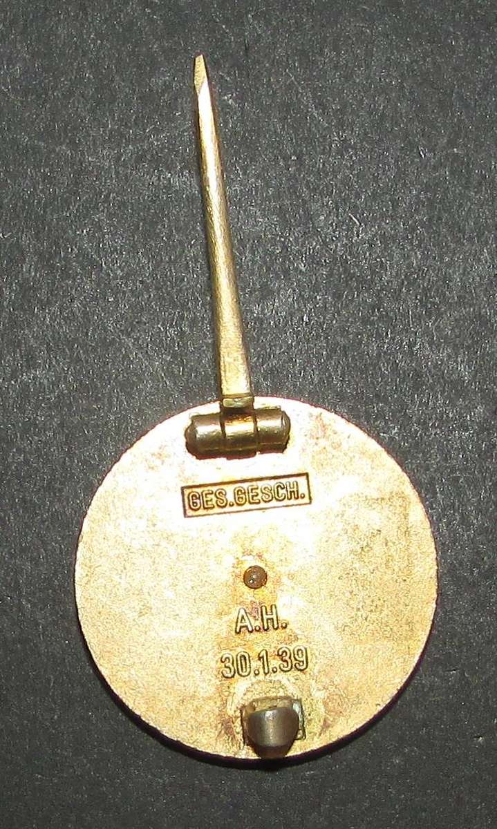 Sherman Golden Party Badge (Goldenes Parteiabzeichen)