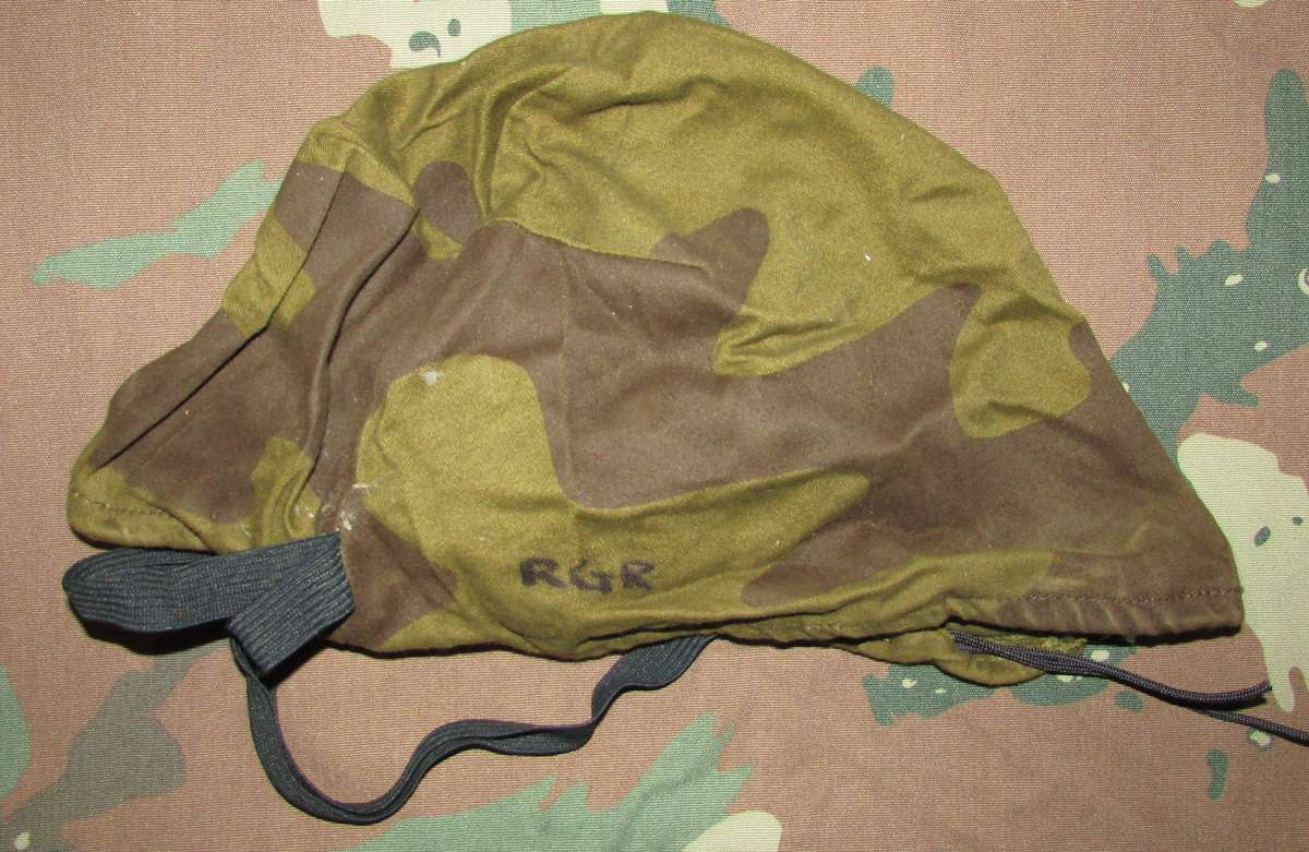 SA Army Special Forces ( Recce ) Camo Helmet Cover - Good Condition