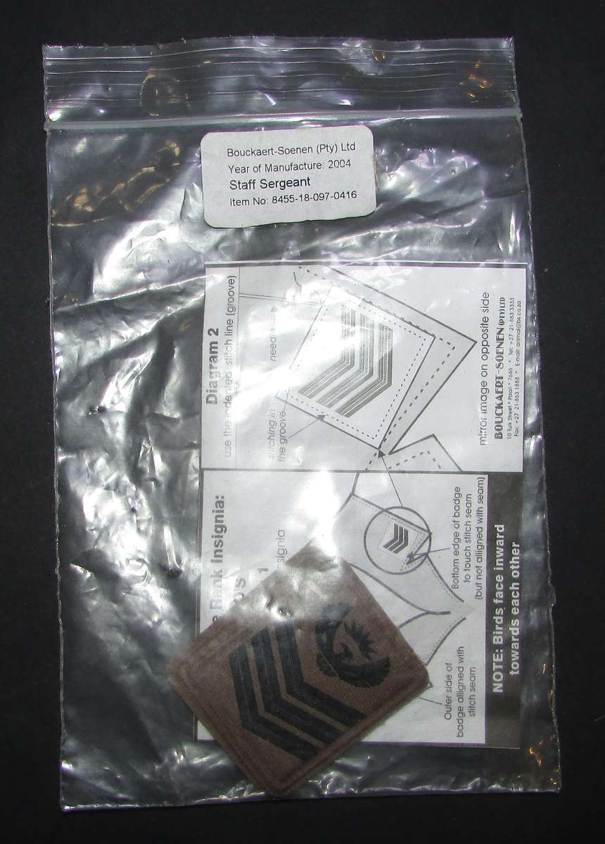 SANDF - Collar Ranks