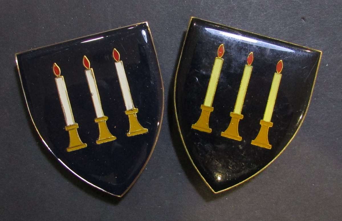 SADF - Aliwal North Commando Shoulder Flash Pair