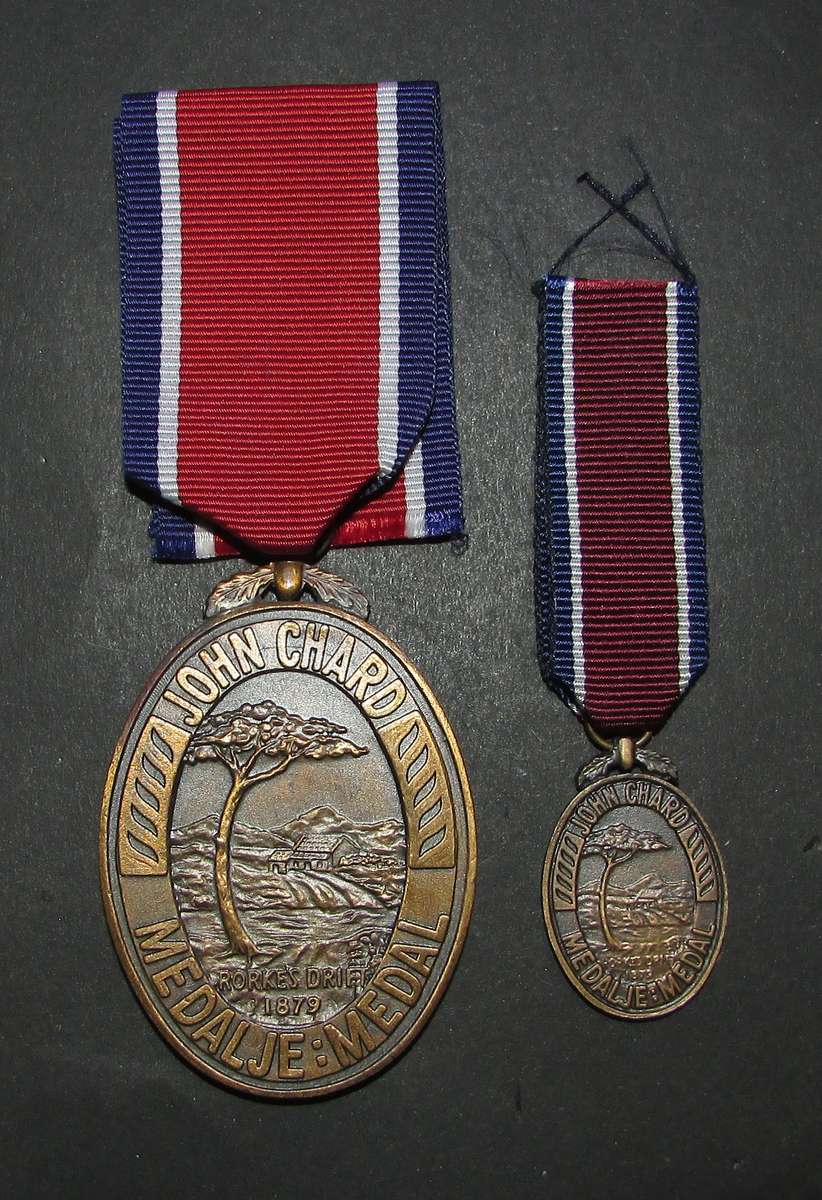 SADF - Full Size John Chard Medal with Miniature