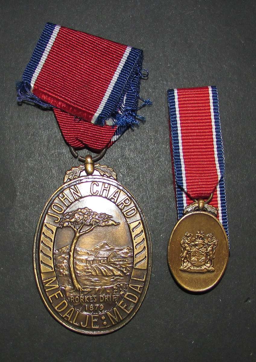 SADF - Full Size John Chard Medal with Miniature