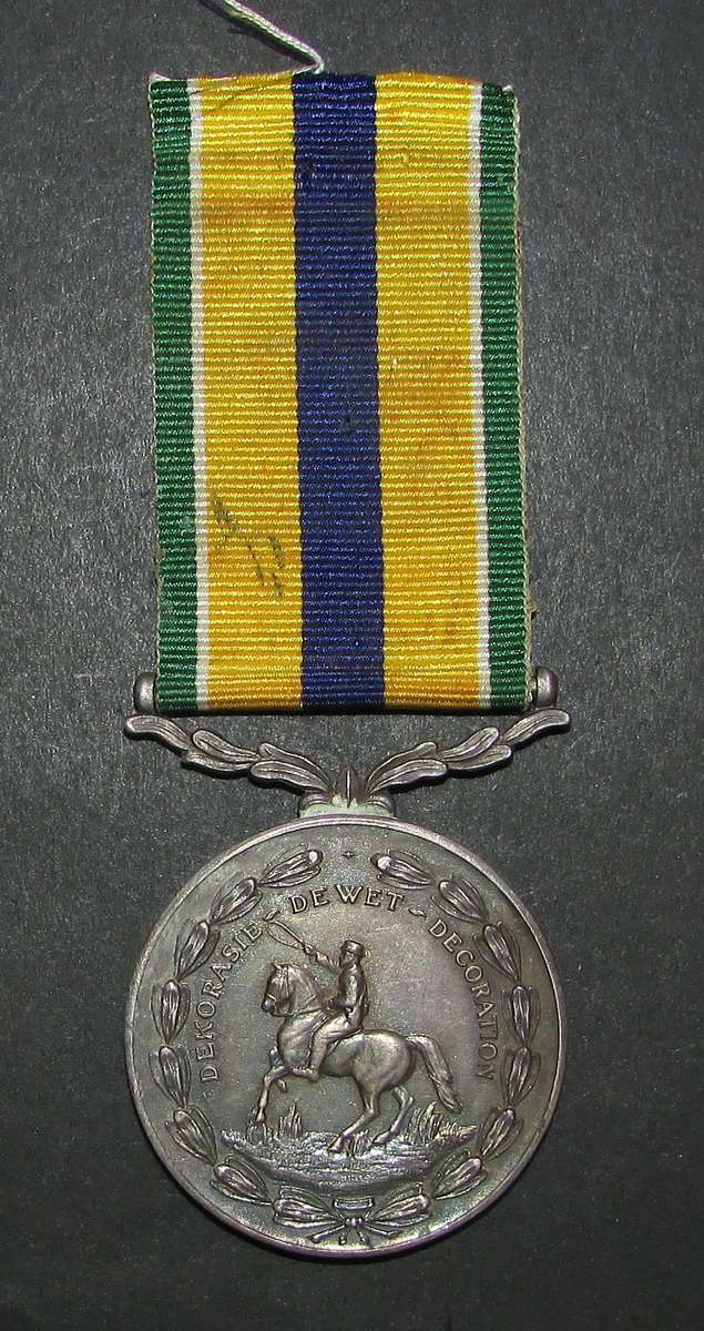 SADF - Full Size De Wet Decoration - Sterling Silver