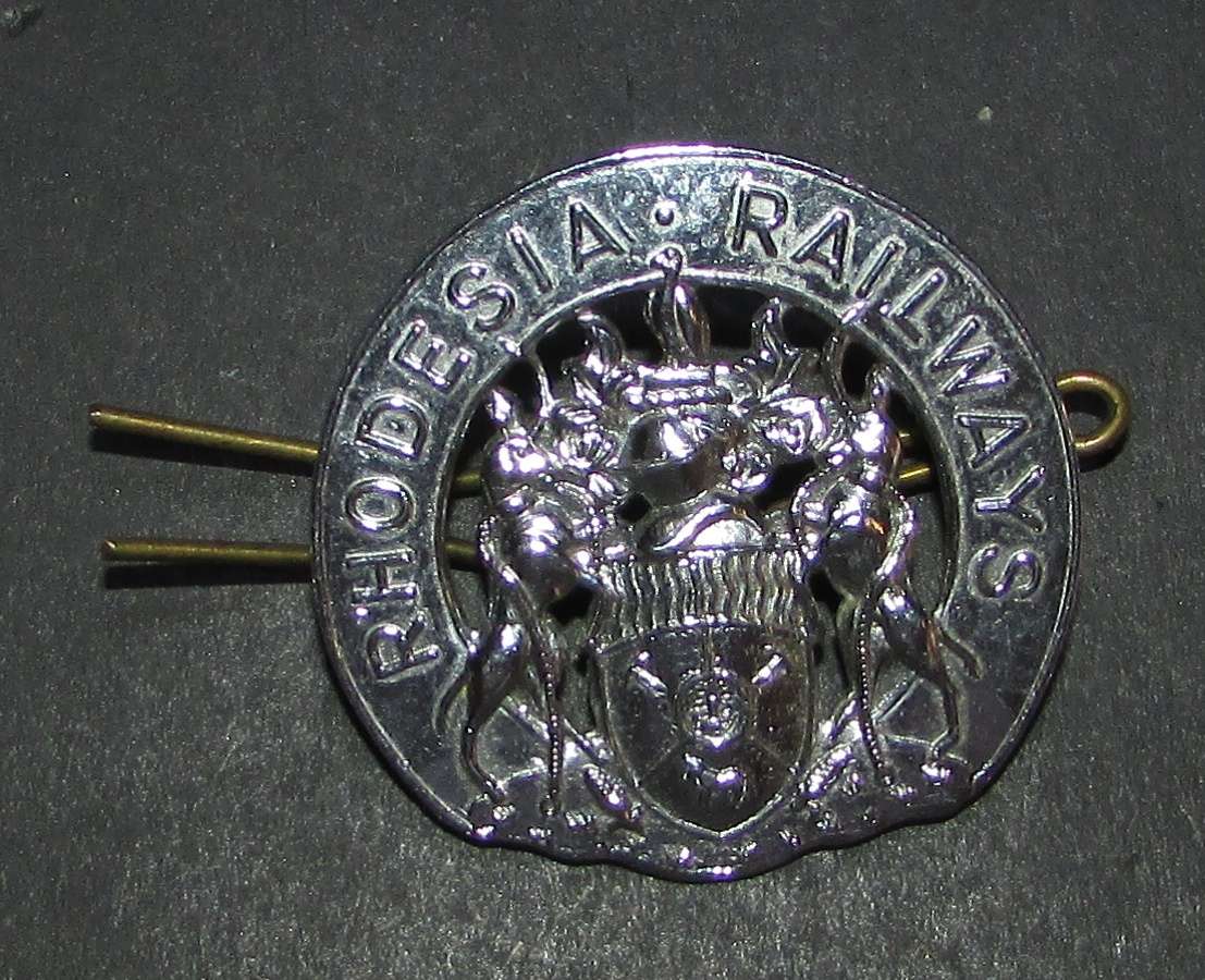Rhodesia - Railways Cap Badge