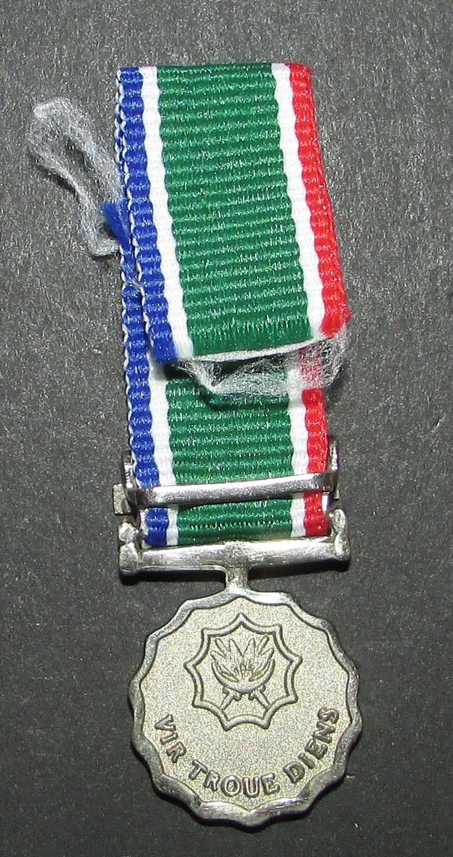 SADF - Good Service Miniature Medal ( 20 Years )