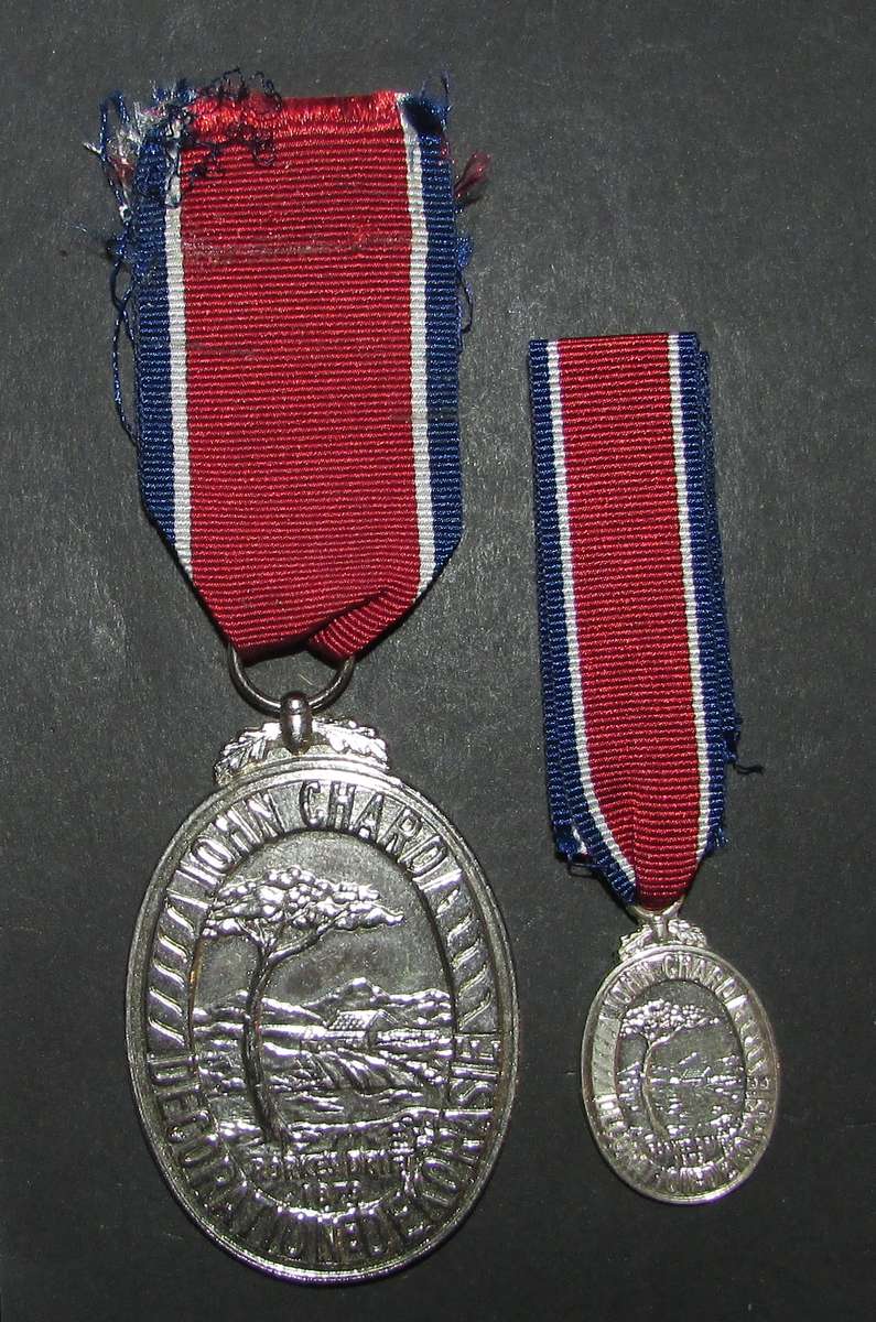 SADF - Full Size plus Miniature John Chard Decorations ( Silver )