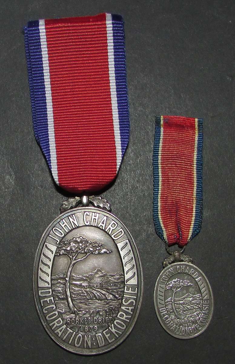 SADF - Full Size plus Miniature John Chard Decorations ( Silver )