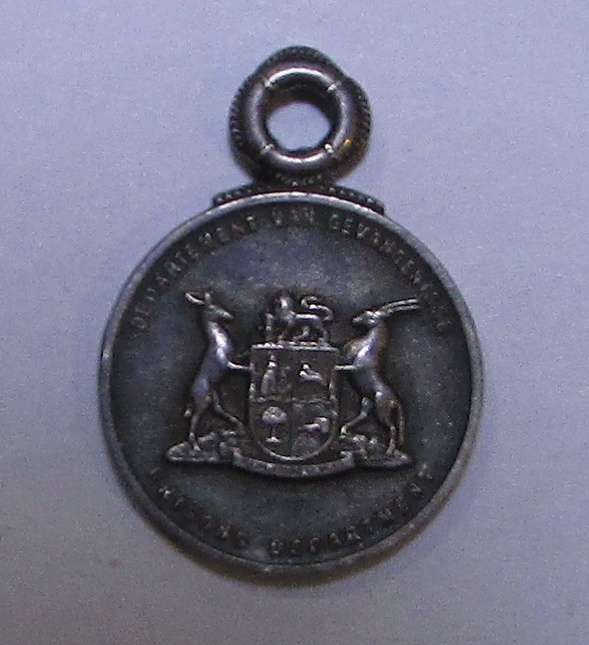 SA Prison Services Miniature Medal ( Silver )