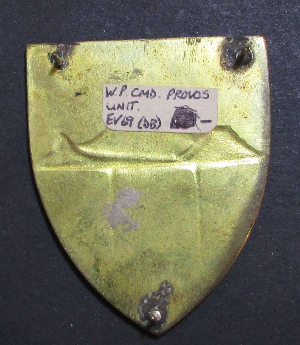 SADF - Western Province Provost Shoulder Flash