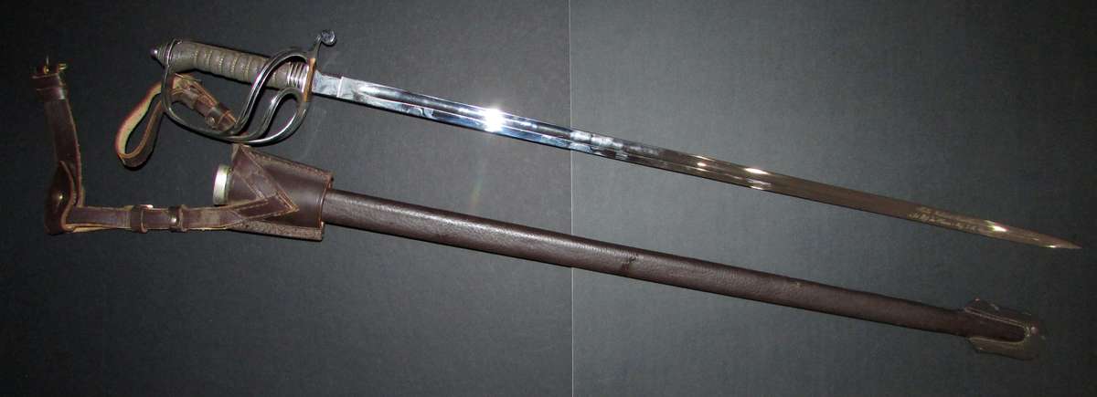 SADF - Officers Numbered Ceremonial Sword with Sheath with Inscription