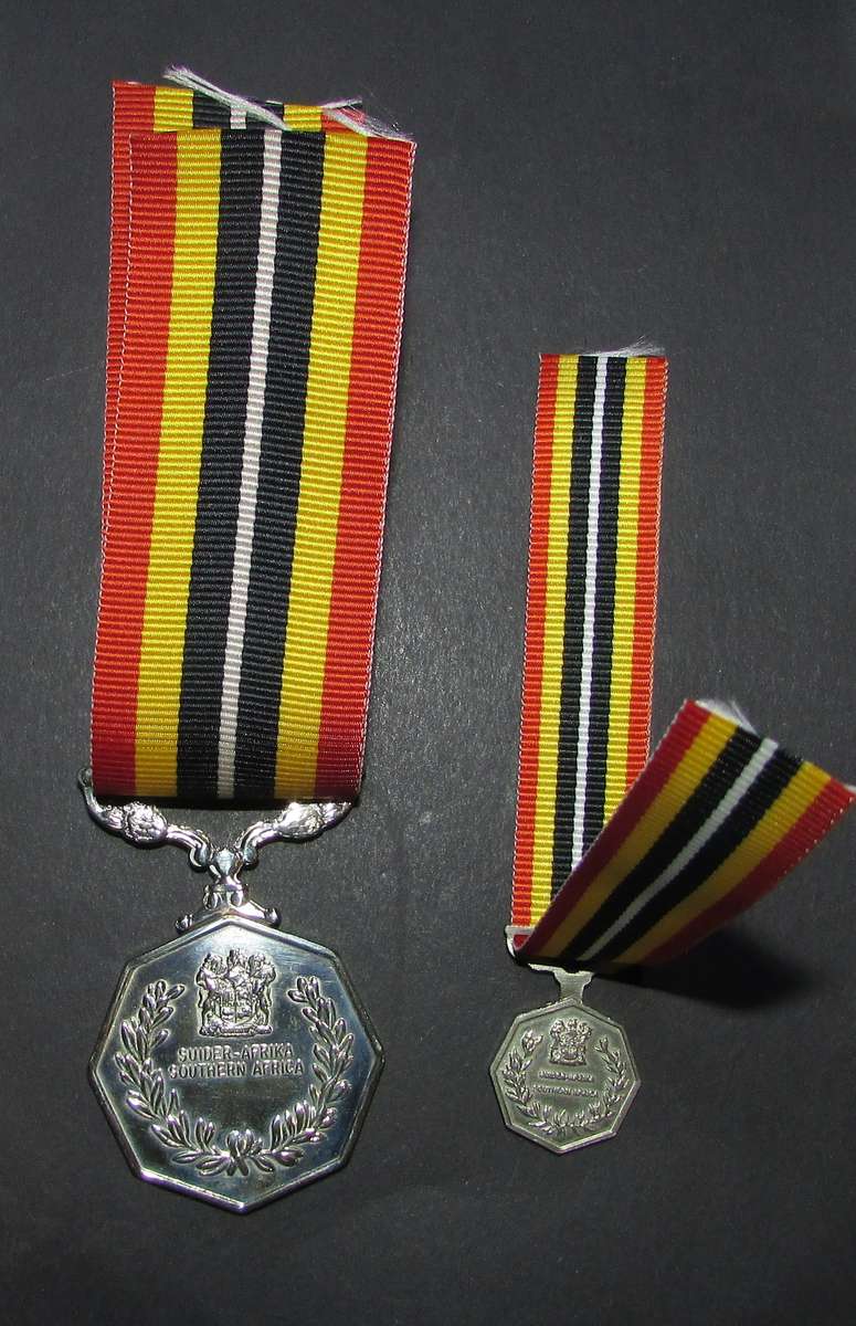 SADF - Full Size Southern Africa Medal with Miniature