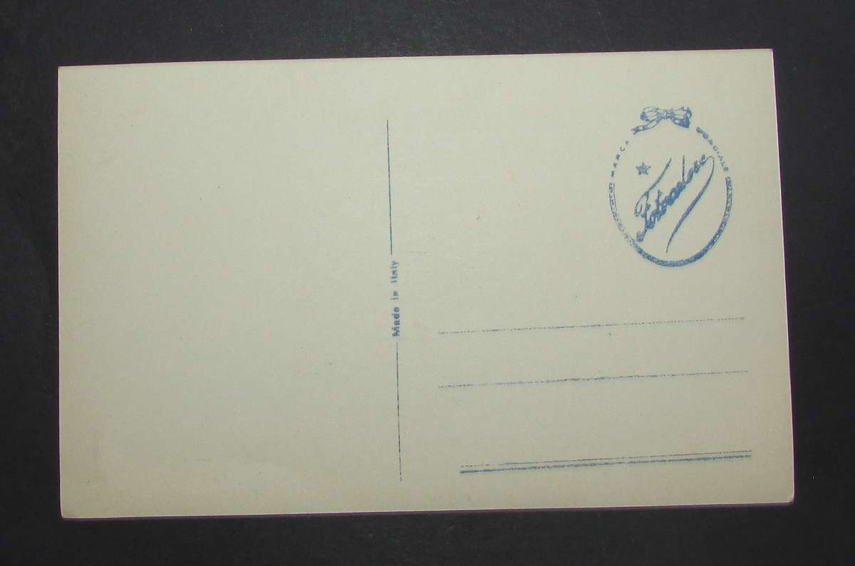 Vintage Mussolini Postcard