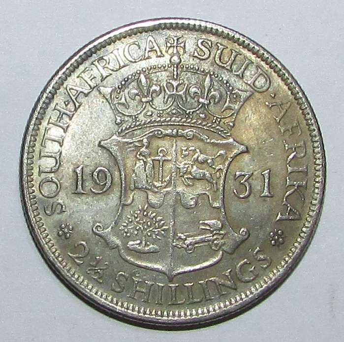 Selling as a Copy - 1931 Union of South Africa Half Crown
