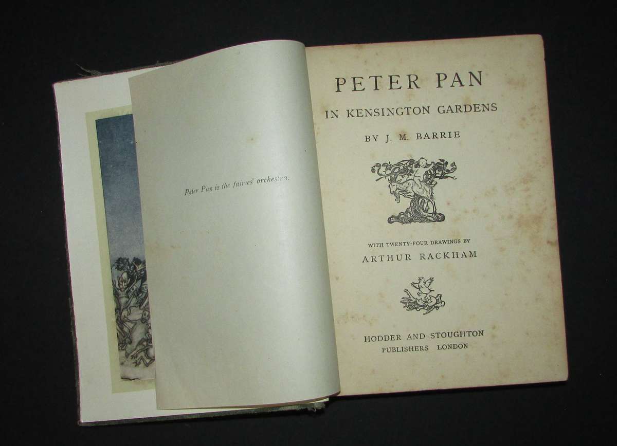 Peter Pan in Kensington Gardens / With Twenty-Four Drawings by Arthur Rackham