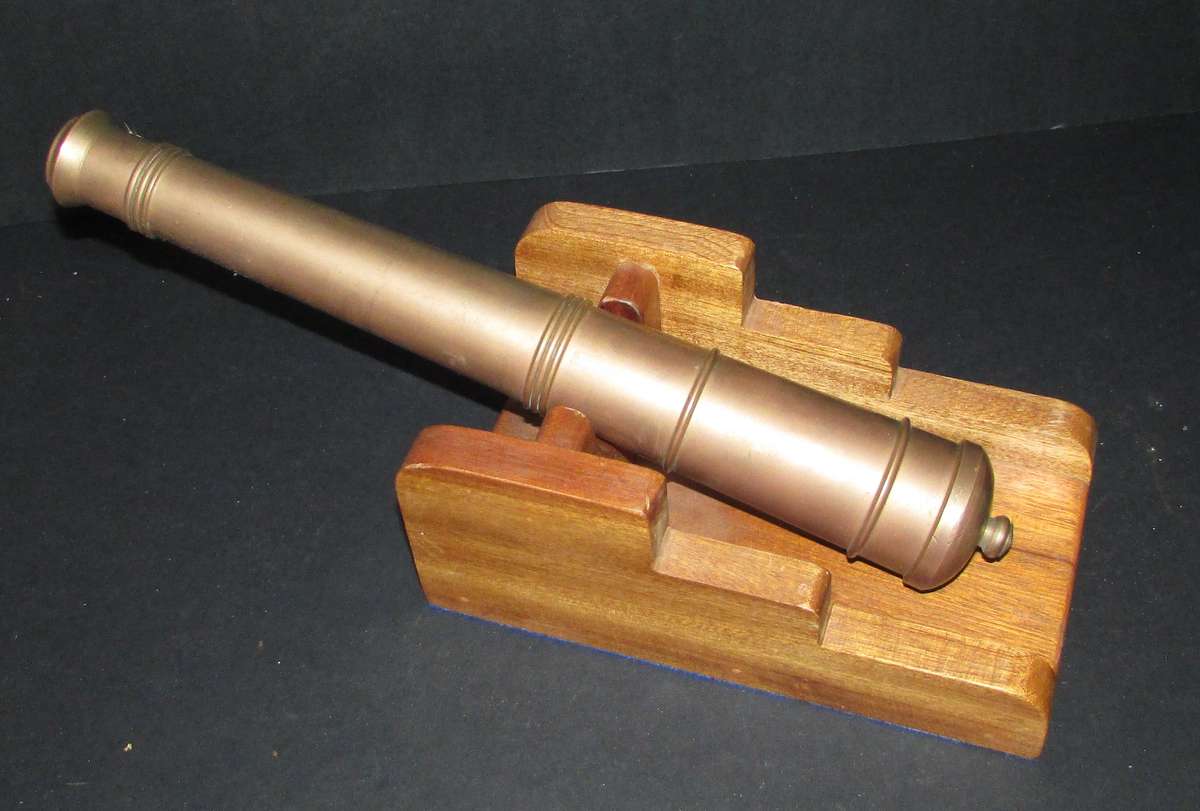 Large Brass Canon