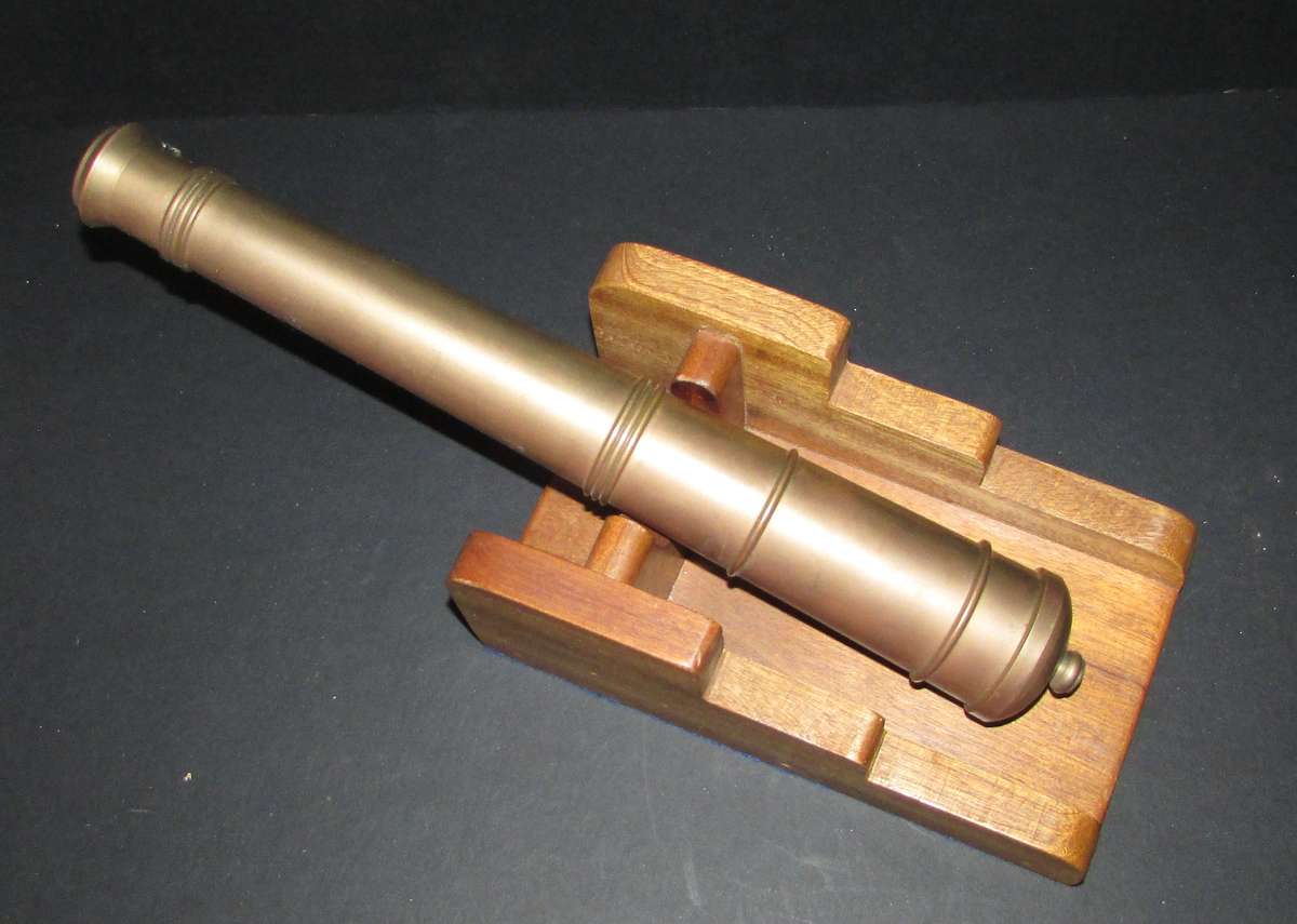 Large Brass Canon