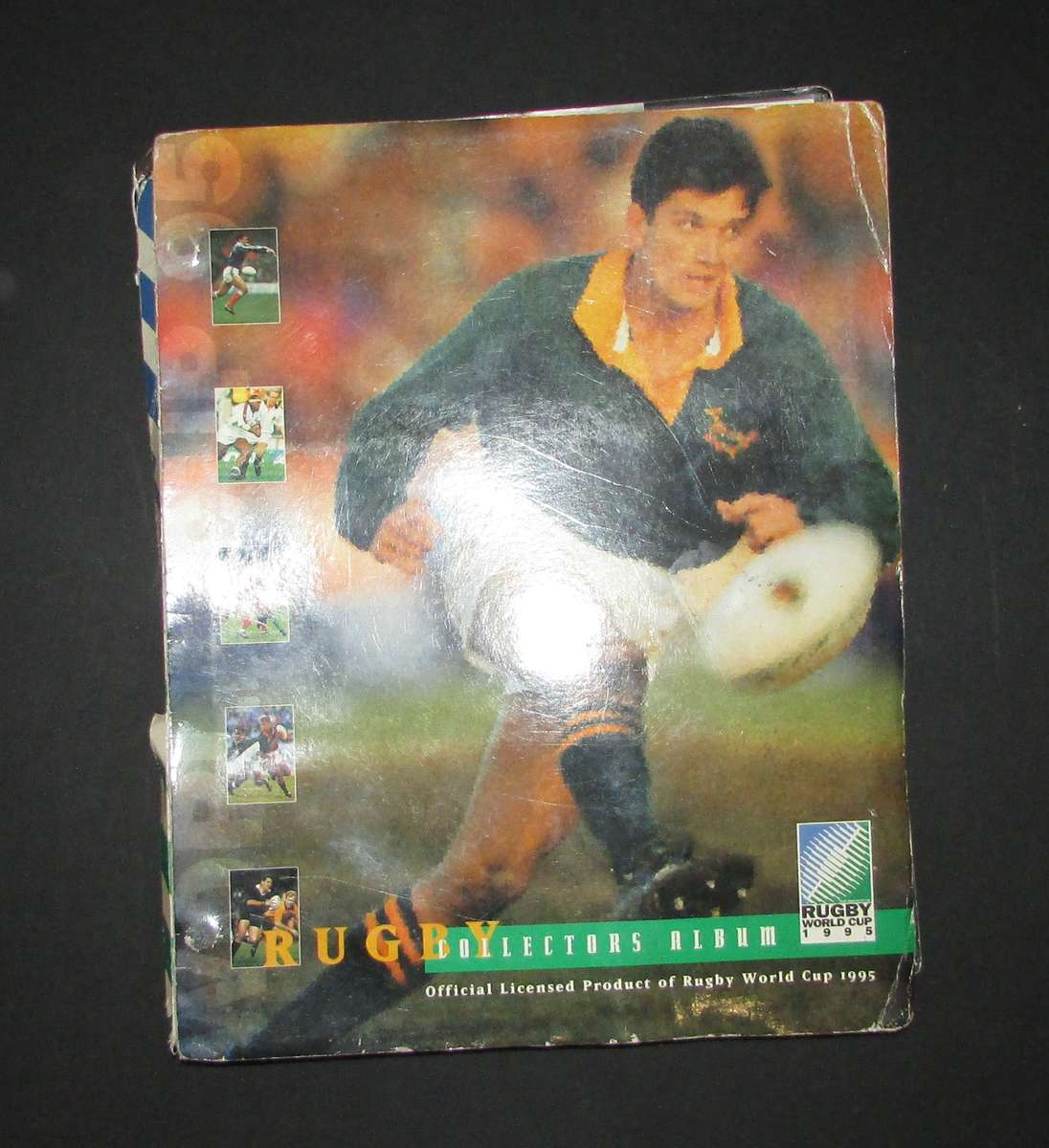 1995 Rugby World Cup Card Collection in Binder