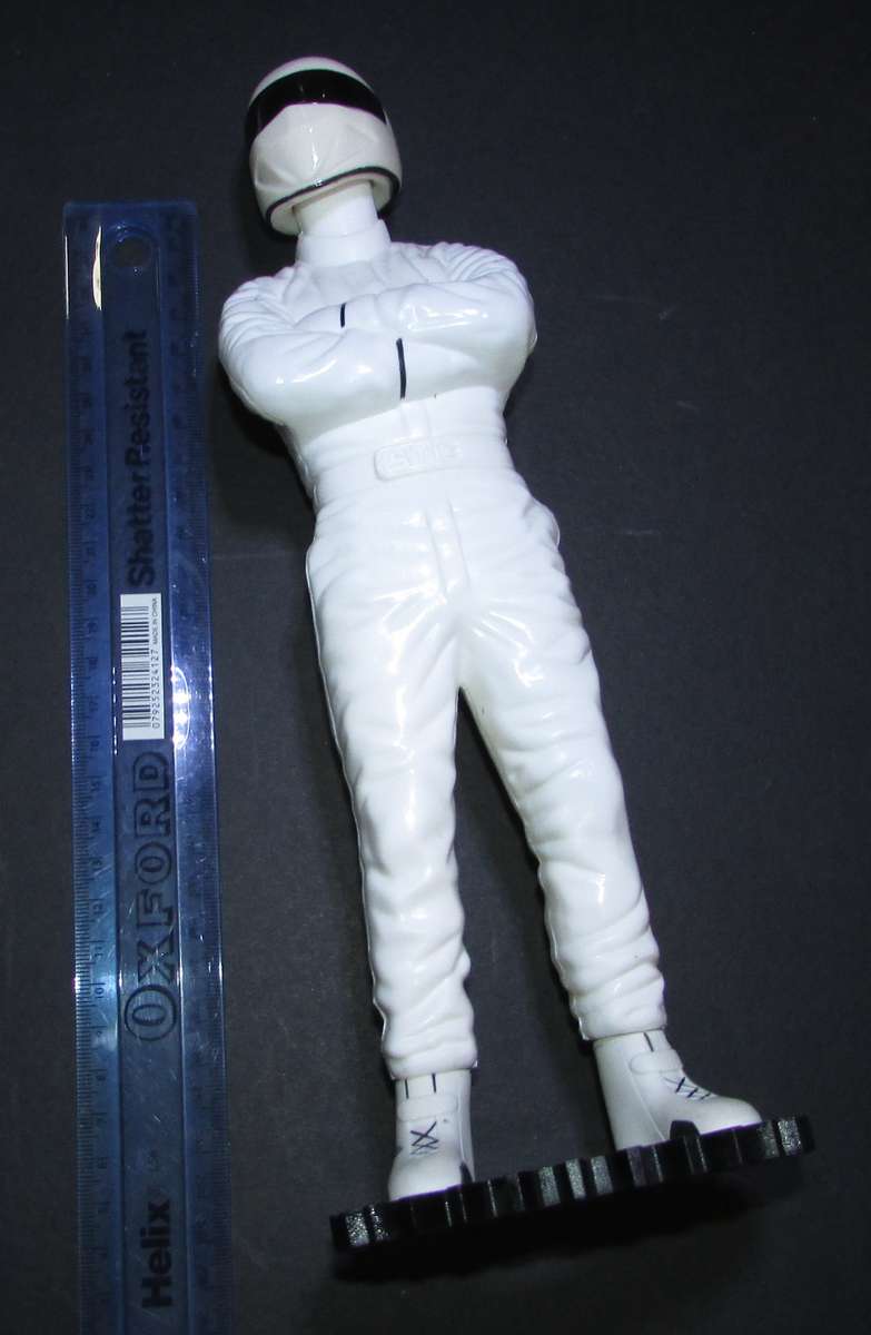HIGHLY COLLECTIBLE TOP GEAR THE STIG LIMITED EDITION BUBBLE BATH Figure ( Empty )