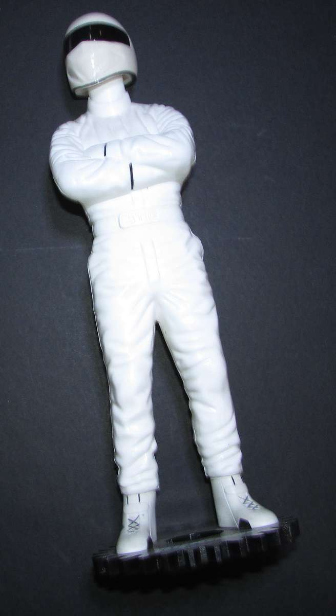 HIGHLY COLLECTIBLE TOP GEAR THE STIG LIMITED EDITION BUBBLE BATH Figure ( Empty )