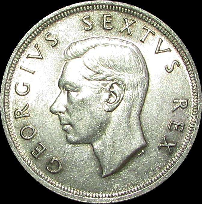 Union of South Africa 1952 Silver Crown
