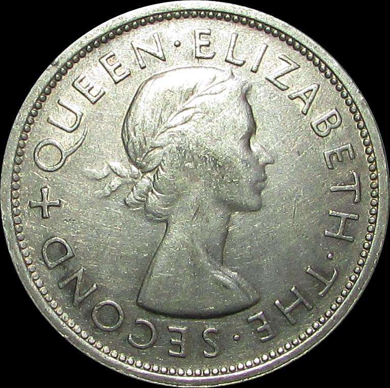 Southern Rhodesia 1953 Silver Crown