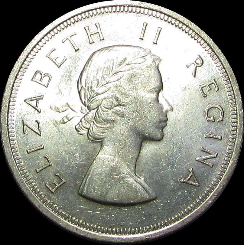 Union of South Africa 1958 Silver Crown