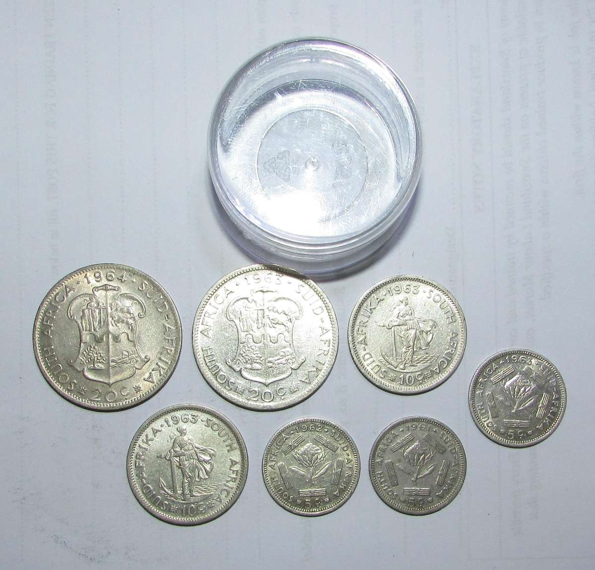 Republic of South Africa Silver Coin Lot