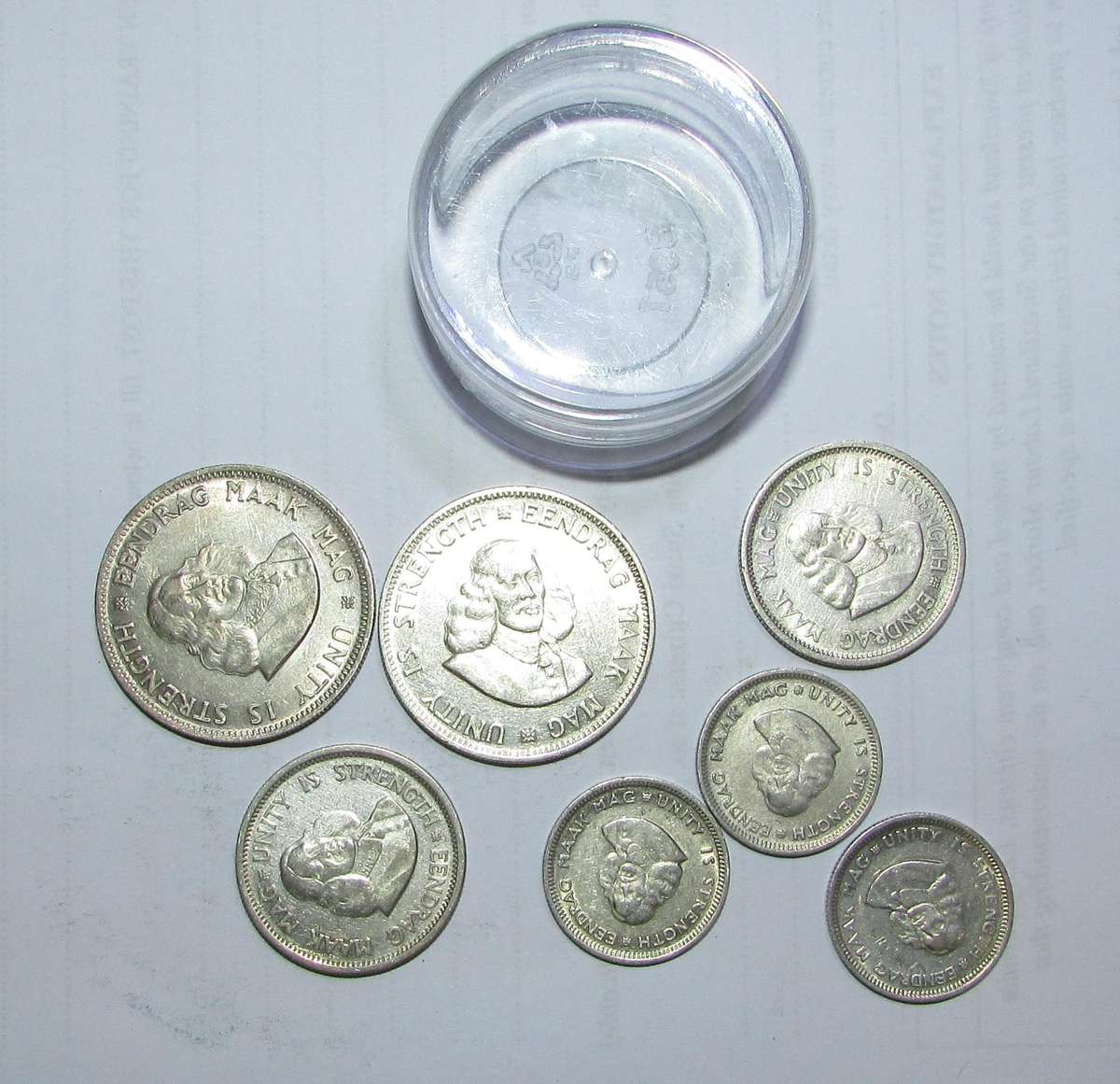 Republic of South Africa Silver Coin Lot