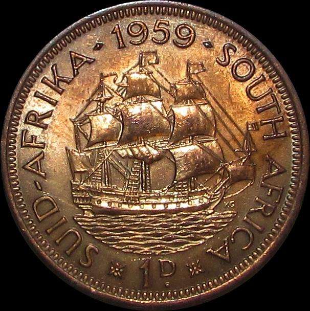Union of South Africa - 1959 Penny
