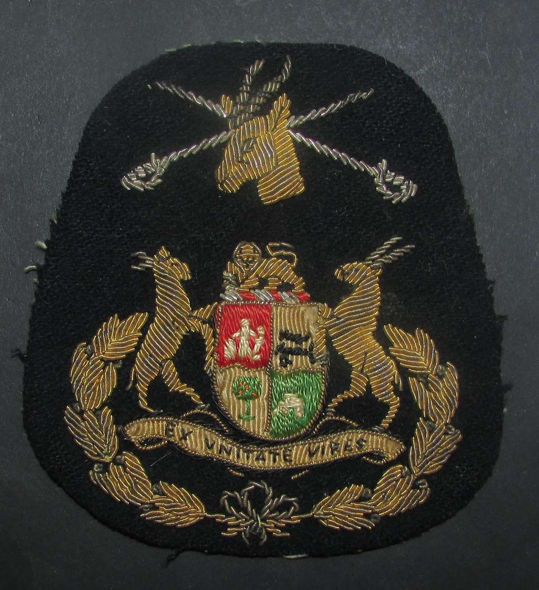 SADF - Sergeant Major of the South African Army Bullion Rank Badge