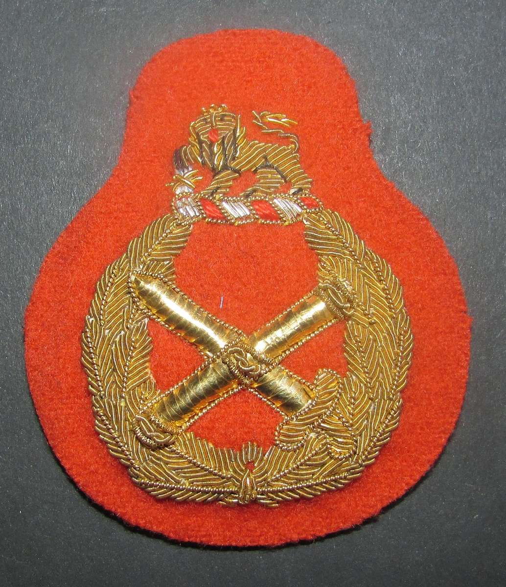 SADF - General Officers Gold Bullion Cap Badge